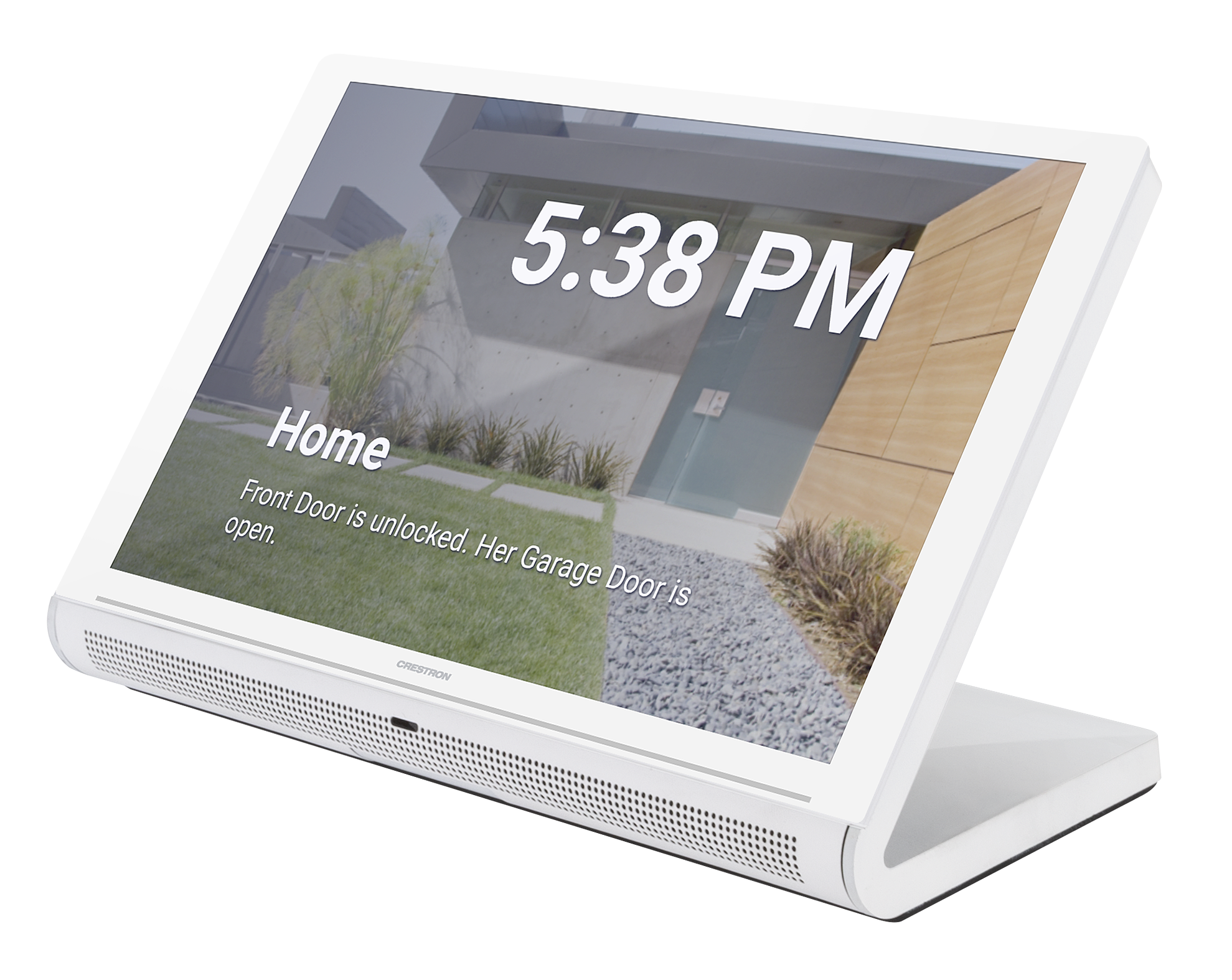 Control4 smart home interface showing unified control