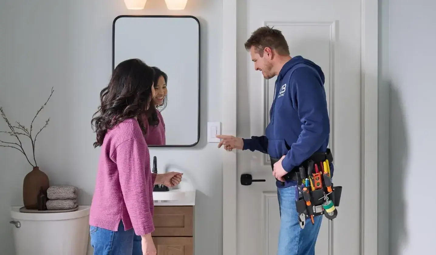 Professional installation process